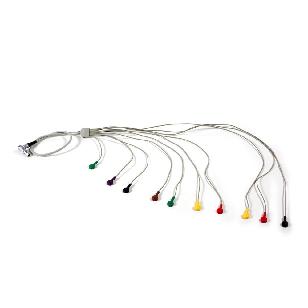 SEER 12-Channel Holter ECG Cable, Round, IEC, 130 cm/51.2 in., 1/pack SEER 12-Channel Holter ECG Cable, Round, IEC, 130 cm/51.2 in., 1/pack