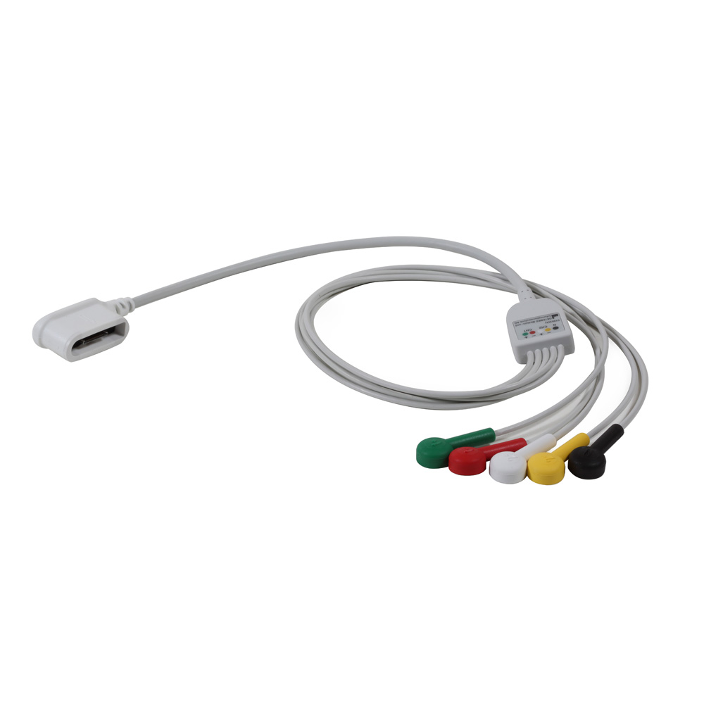 SEER 1000 Leadwire set, 5 leadwire, 2 CH, IEC, 75 cm/29.5 in., 1/pack SEER 1000 Leadwire set, 5 leadwire, 2 CH, IEC, 75 cm/29.5 in., 1/pack