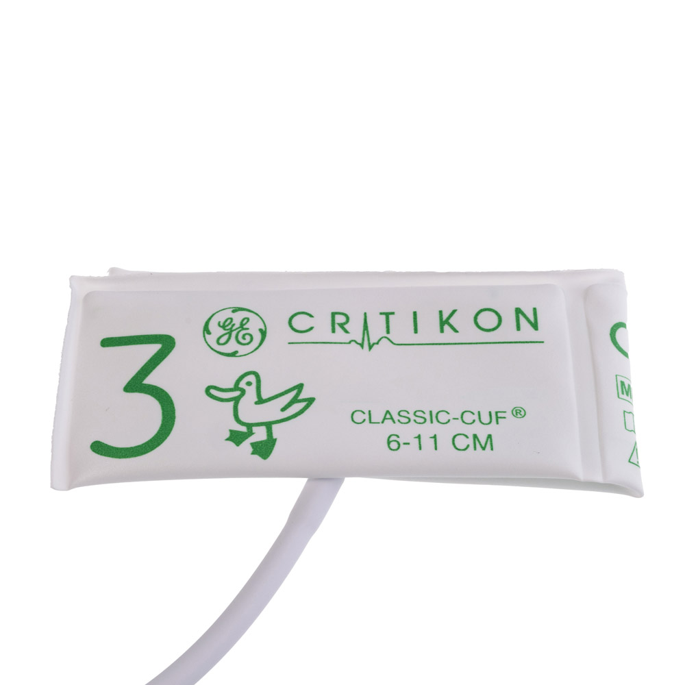 CLASSIC-CUF Neonatal Blood Pressure Cuff Size 3, 1 Tube Neo-Snap (20/box) CLASSIC-CUF Neonatal Blood Pressure Cuff Size 3, 1 Tube Neo-Snap (20/box)