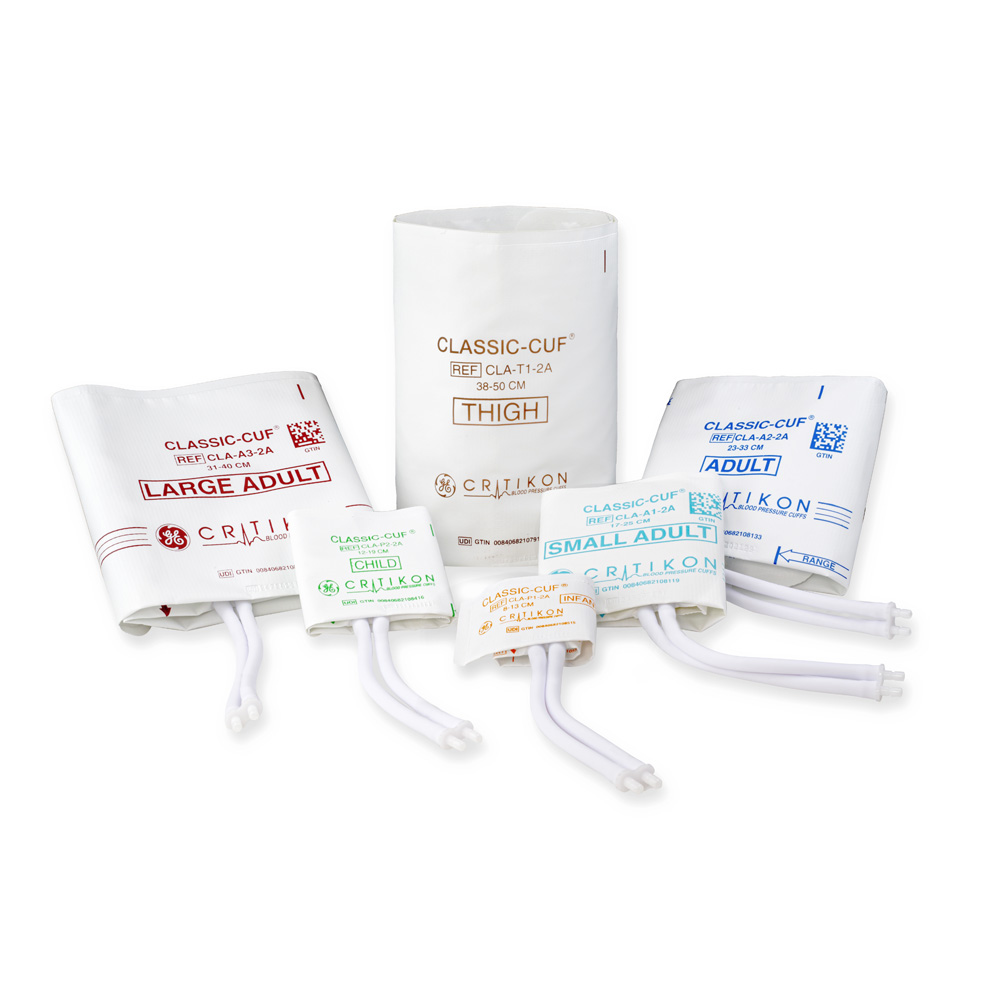 CLASSIC-CUF Neonatal Blood Pressure Cuff Size 1, 2 Tubes Neo-Snap (20/box) CLASSIC-CUF Neonatal Blood Pressure Cuff Size 1, 2 Tubes Neo-Snap (20/box)