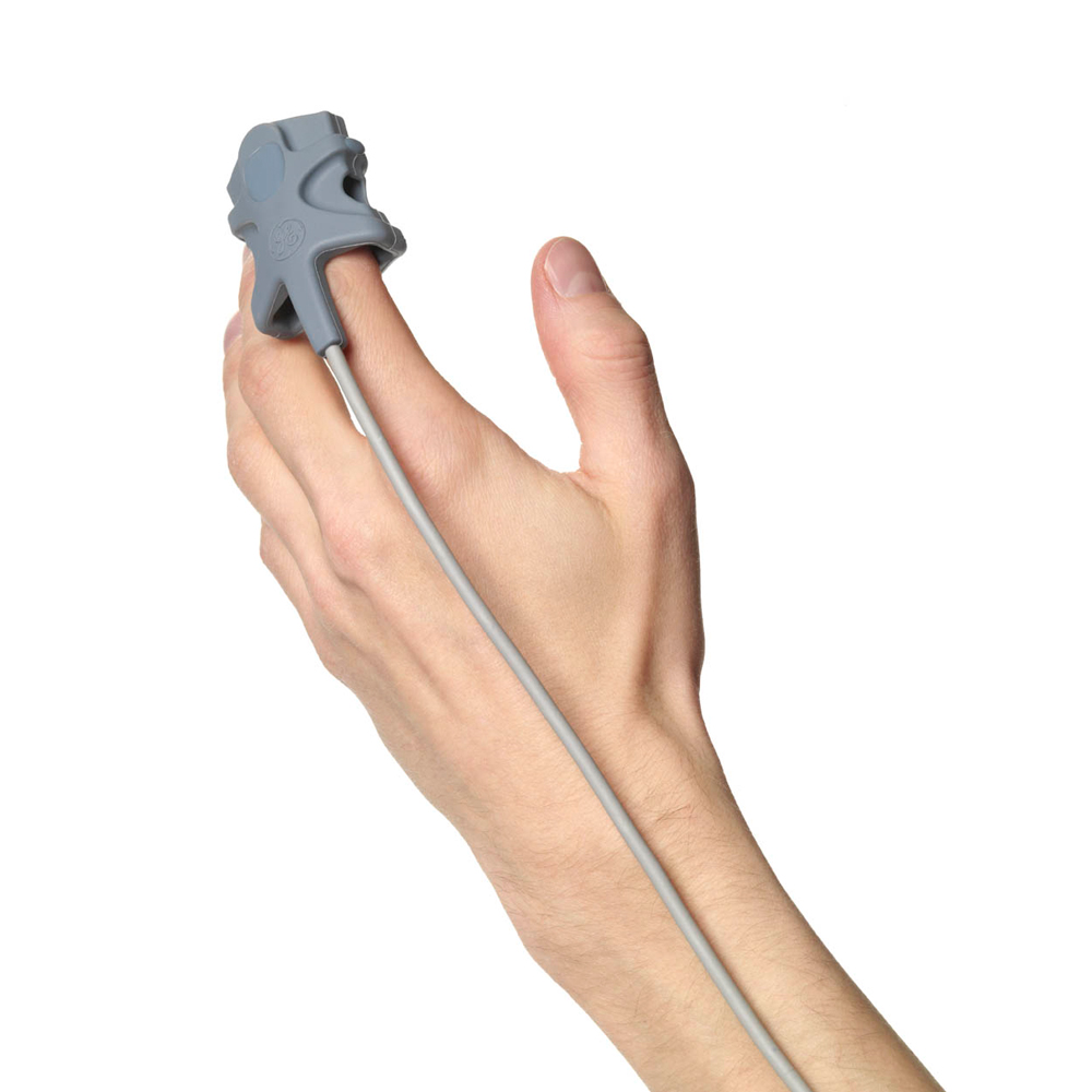 TruSignal™ SpO₂ Integrated Resusable Adult Soft Finger Sensor 4m (1/box) TruSignal™ SpO₂ Integrated Resusable Adult Soft Finger Sensor 4m (1/box)